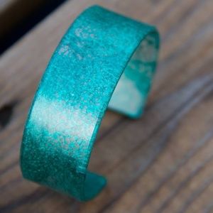 Emerald Cocoon Cuff